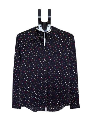 Rails “Kate” Rainbow Stars Silk Blouse – Medium